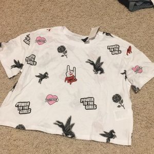 Power To The Girls T Shirt